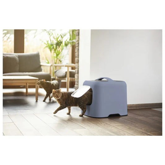 Kattenbak BIALA Blauw/Antraciet