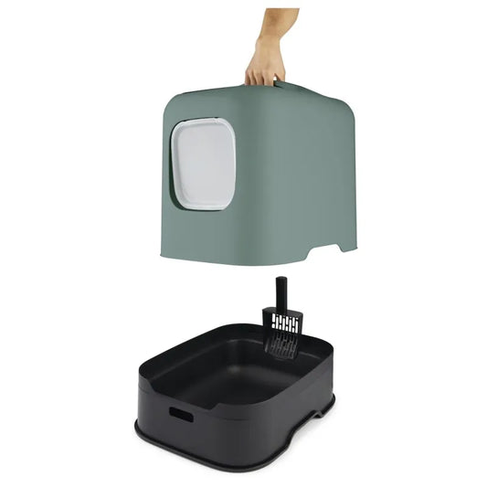 Kattenbak BIALA Groen/Antraciet