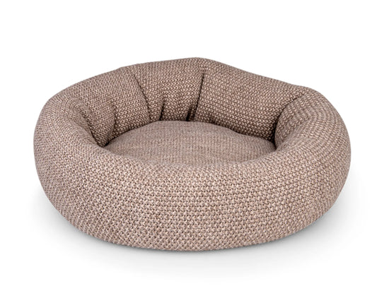 Knitted Donut Bruin - 45 cm