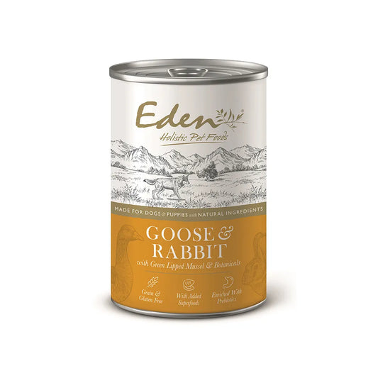 Eden Dog Blikvoeding - Gans & Konijn